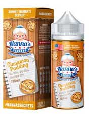 Nannas Secrets Cinnamon Pudding Shortfill E-Liquid
