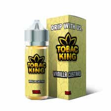Tobac King Vanilla Custard Shortfill E-Liquid