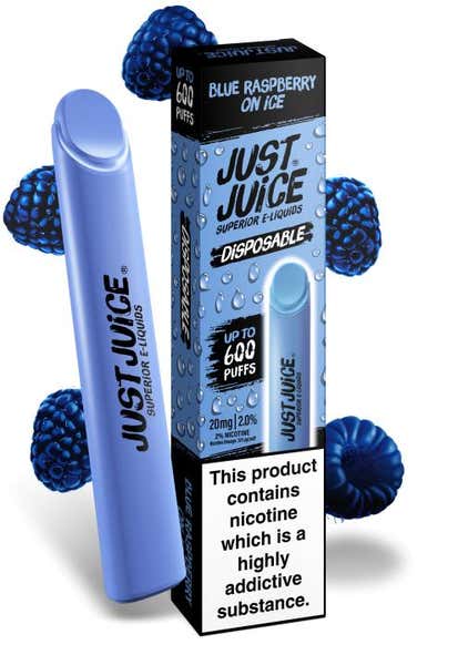 Blue Raspberry On Ice Disposable by Just Juice