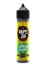 Vape 24 Lemon & Lime Shortfill E-Liquid