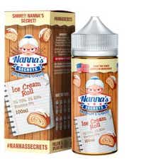 Nannas Secrets Ice Cream Roll Shortfill E-Liquid