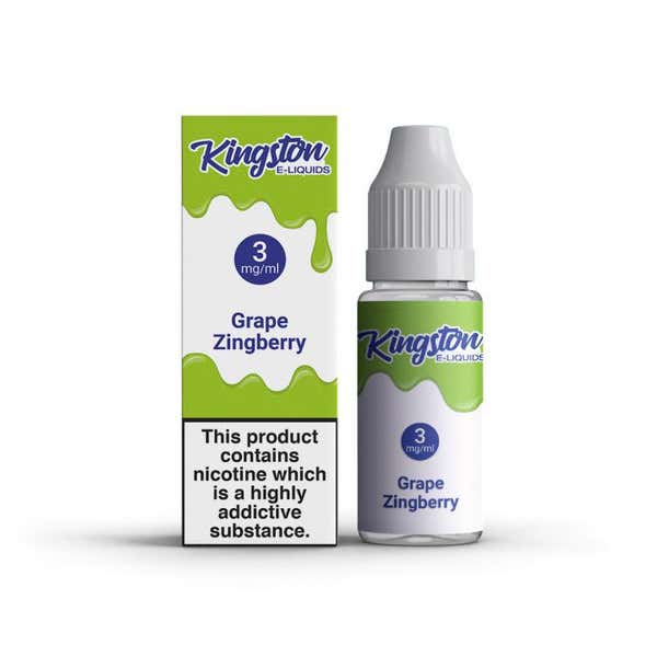 Grape Zingberry Regular 10ml by Kingston