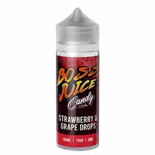 Boss Juice Strawberry & Grape Drops Shortfill E-Liquid