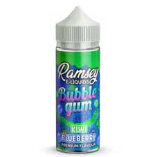 Ramsey Kiwi Blueberry Bubblegum 100ml Shortfill E-Liquid