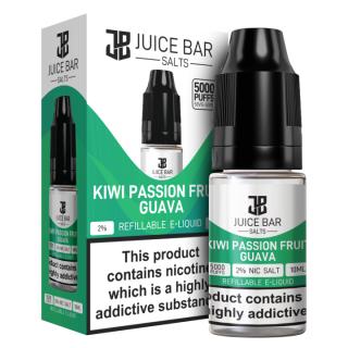 Juice Bar Kiwi Passion Fruit Guava Nicotine Salt