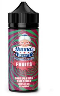 Nannas Secrets Sour Passion Berry Shortfill