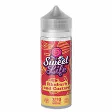 Sweet Life Rhubarb & Custard Shortfill E-Liquid