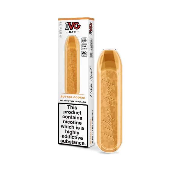 Butter Cookie Disposable by IVG