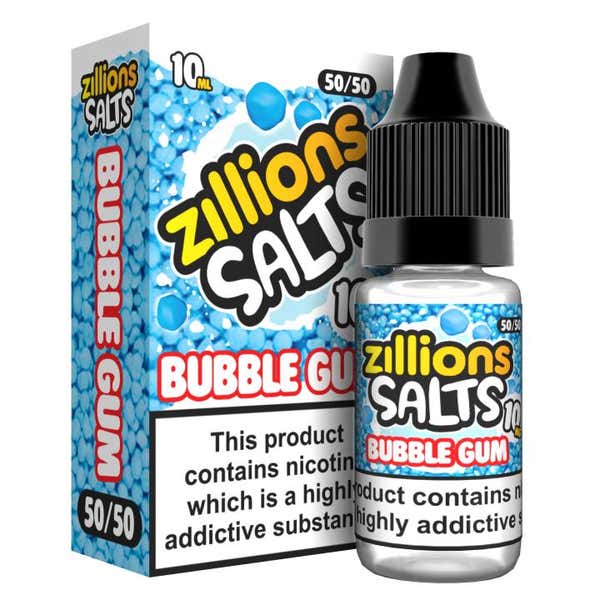 Bubblegum Nicotine Salt by Zillions