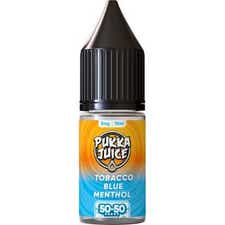 Pukka Juice Tobacco Blue Menthol Regular 10ml E-Liquid