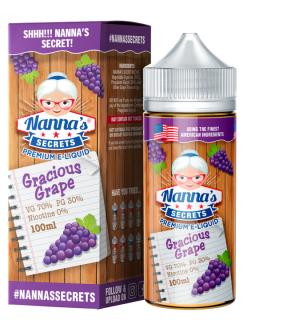 Nannas Secrets Gracious Grape Shortfill