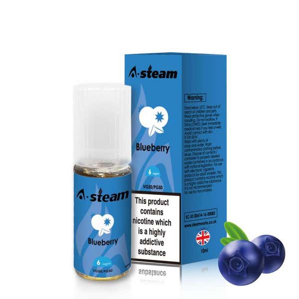 Blueberry Regular 10ml by A Steam
