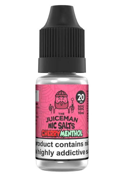 Cherry Menthol Nicotine Salt by The Juiceman