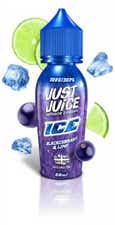 Just Juice Blackcurrant & Lime On Ice Shortfill E-Liquid
