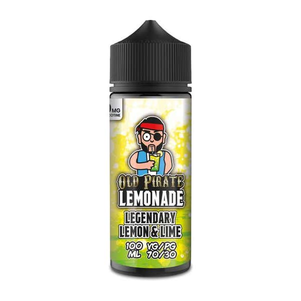 Lemonade Legendary Lemon & Lime Shortfill by Old Pirate