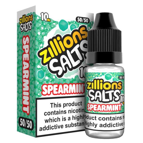 Spearmint Nicotine Salt by Zillions
