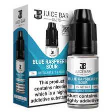 Juice Bar Blue Raspberry Sour Nicotine Salt E-Liquid