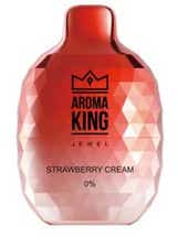 Aroma King Jewel 8000 Diamond Strawberry Cream Disposable Vape