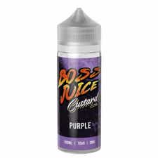 Boss Juice Purple Custard Shortfill E-Liquid