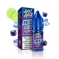 Just Juice Blackcurrant & Lime On Ice Regular 10ml E-Liquid