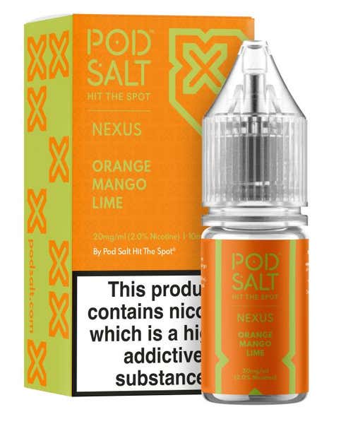 Orange Mango Lime Nicotine Salt by Pod Salt