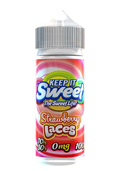 Sweet Strawberry Laces Shortfill by Keep It Sweet