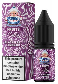 Nannas Secrets Blackberry Lemonade Nicotine Salt