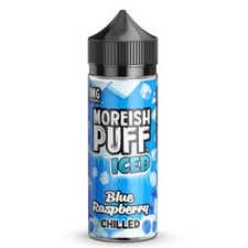 Moreish Puff Iced Blue Raspberry Chilled Shortfill E-Liquid