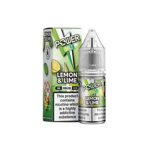 Lemon & Lime Nicotine Salt by Power Bar