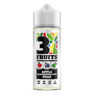 3 Fruits Apple, Blackcurrant, Pear Shortfill
