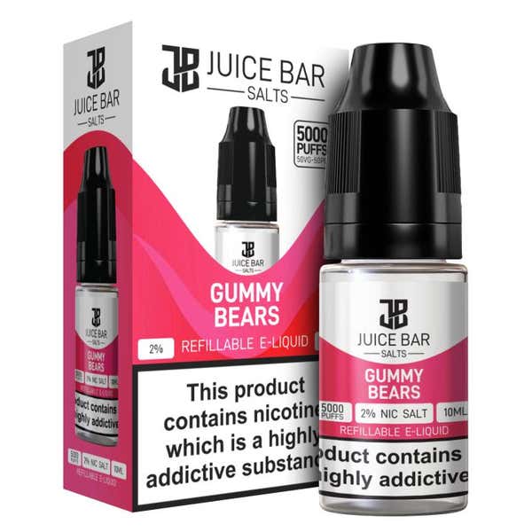 Gummy Bears Nicotine Salt by Juice Bar