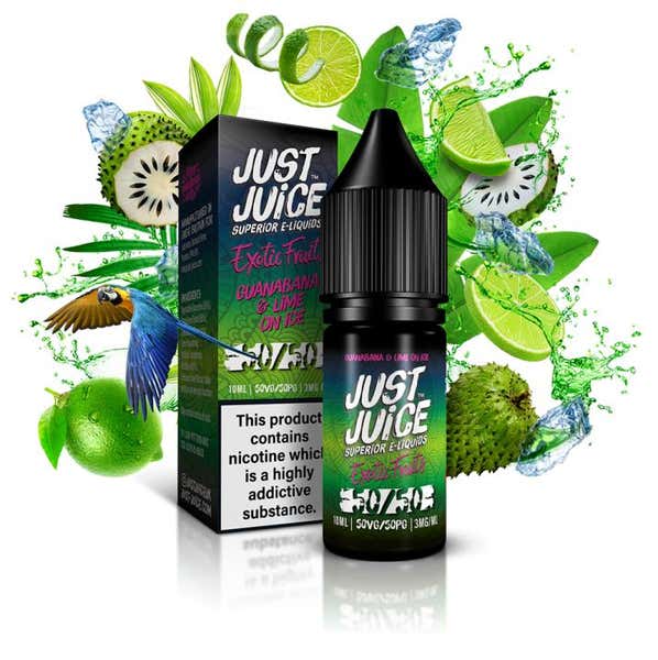 Guanabana & Lime On Ice Regular 10ml by Just Juice