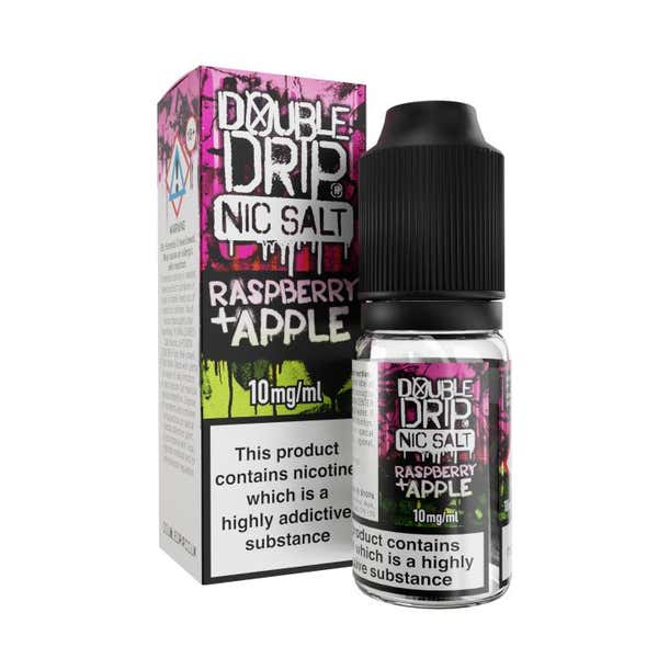 Raspberry & Apple Nicotine Salt by Double Drip