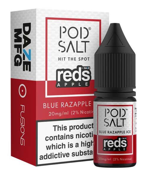 Blue Razapple Ice Nicotine Salt by Pod Salt
