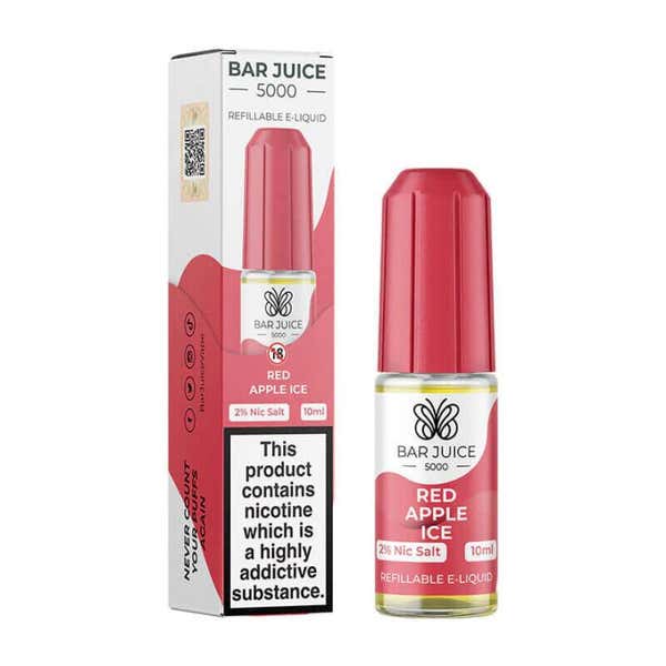 Red Apple Ice Nicotine Salt by Bar Juice 5000