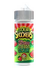 Sour Shockers Straw Melon Sour Shortfill E-Liquid