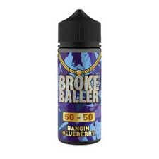 Broke Baller Banging Blueberry Shortfill E-Liquid