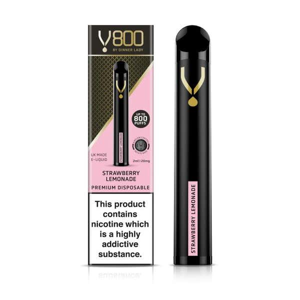Strawberry Lemonade Disposable by V800 By Dinner Lady