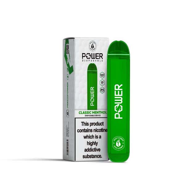 Classic Menthol Disposable by Power Bar