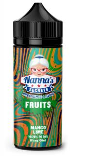 Nannas Secrets Mango Lime Shortfill