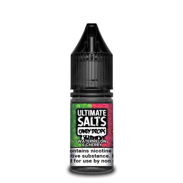 Candy Drops Watermelon & Cherry Nicotine Salt by Ultimate Puff