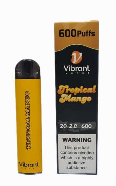 Tropical Mango Disposable by Vibrant Vapes
