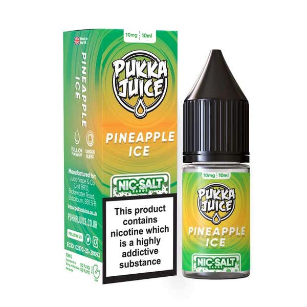Pineapple Ice Nicotine Salt by Pukka Juice