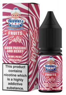 Nannas Secrets Sour Passion Berry Nicotine Salt