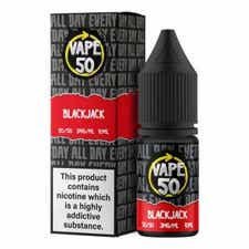 Vape 50 Blackjack Regular 10ml E-Liquid