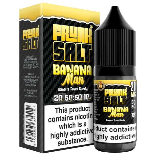 Banana Man Nicotine Salt by FRUNK