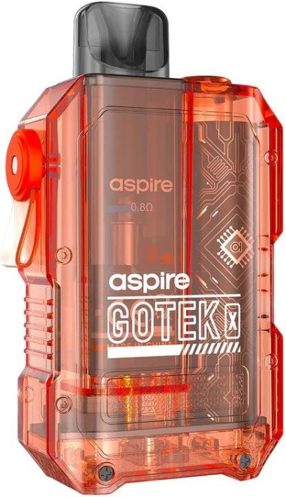 OrangePCTG Plastic Gotek X Vape Device by Aspire