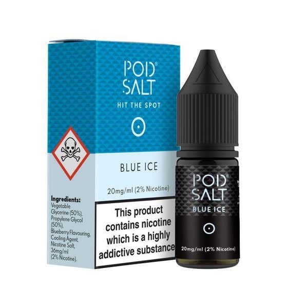 Blue Ice Nicotine Salt by Pod Salt