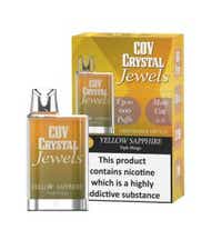 Chief Of Vapes Crystal Jewels Yellow Sapphire Triple Mango Disposable Vape