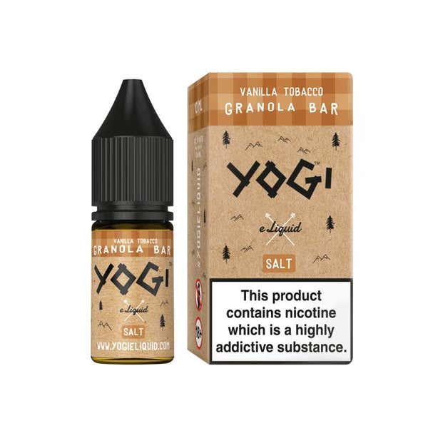 Vanilla Tobacco Granola Bar Nicotine Salt by YOGI